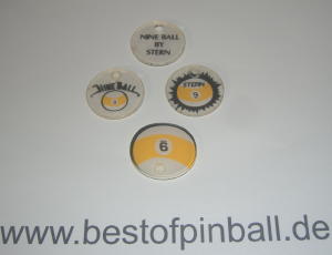 Nine Ball Promoplasticset (4 Pieces)